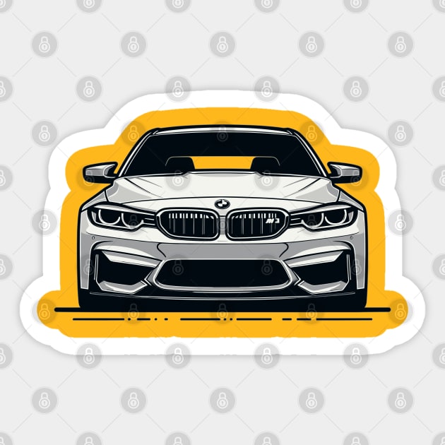 BMW M3 Sticker by Vehicles-Art